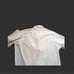 Vintage Christian Dior Pleated Tuxedo Shirt White Size XL