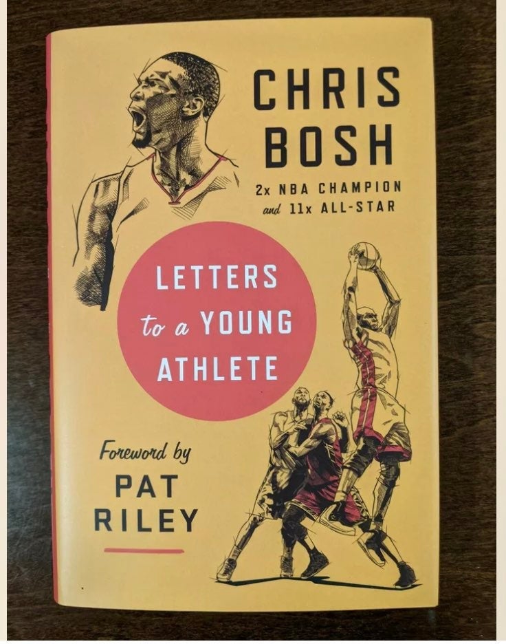 Chris Bosh Autographed book HOF