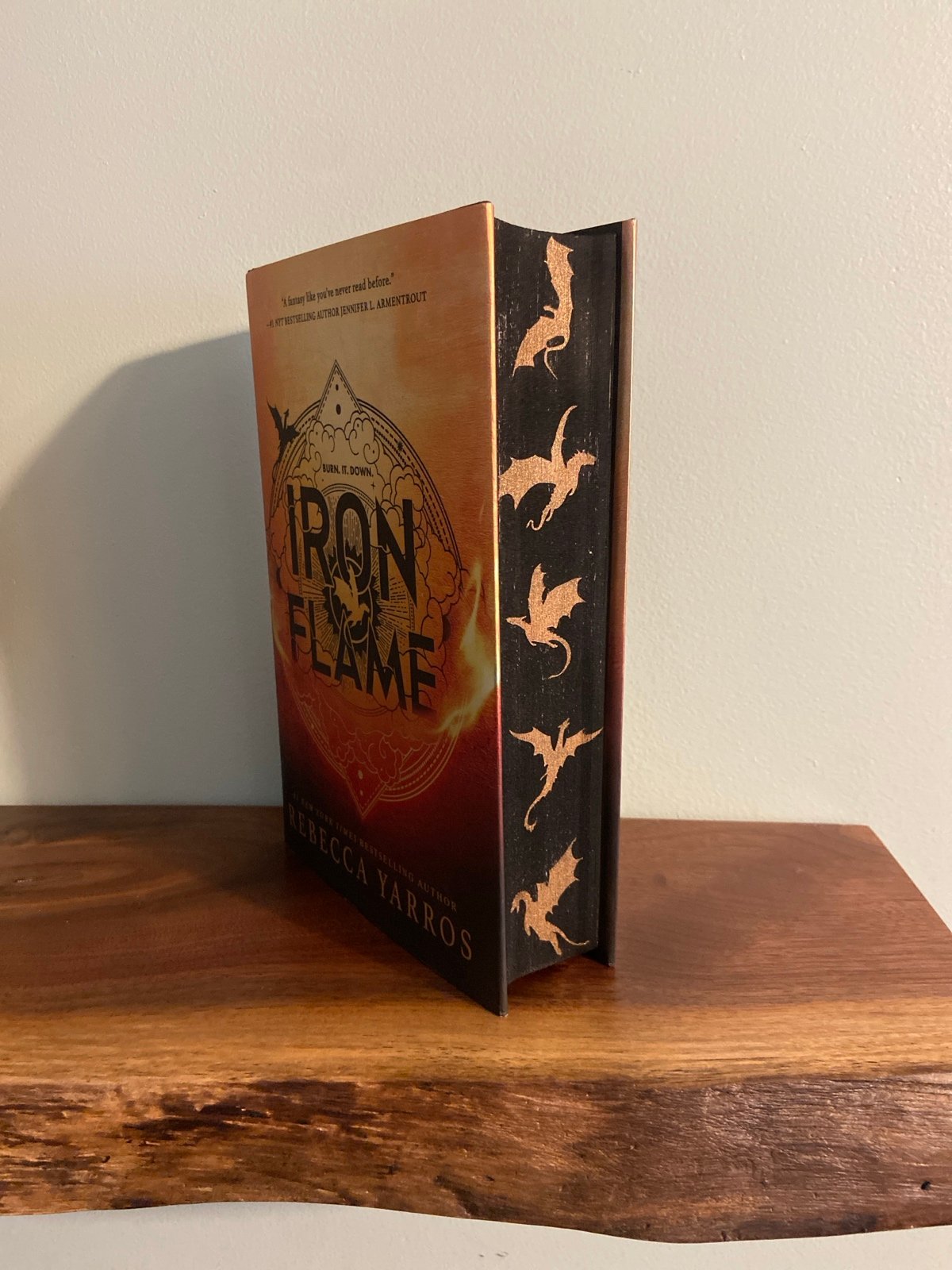 Iron Flame - Sprayed Edges