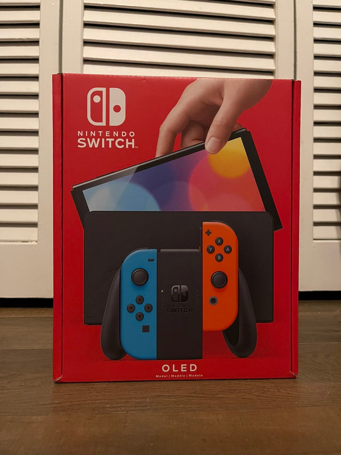 Nintendo Switch OLED- Red & Blue Joycons- IN HAND/Ships Fast