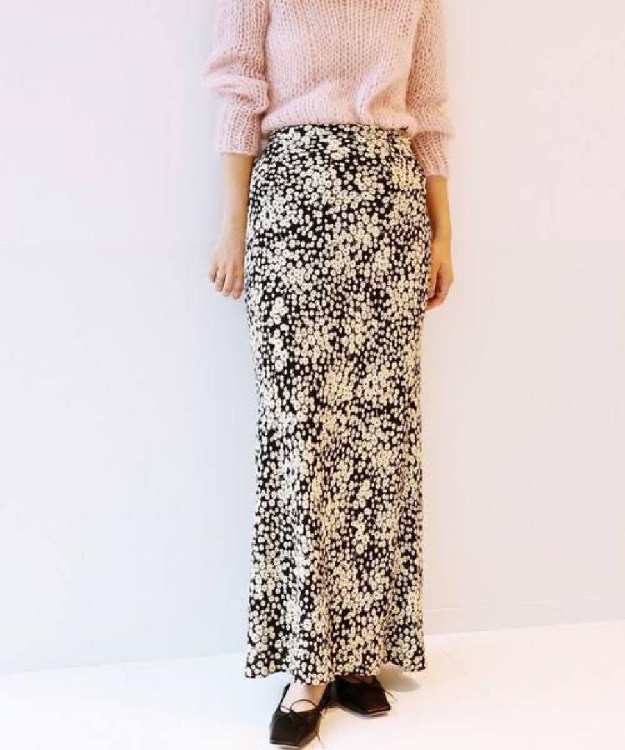 EDIT.FOR LULU Flower Bias Maxi Skirt by EDIT.FOR LULU
