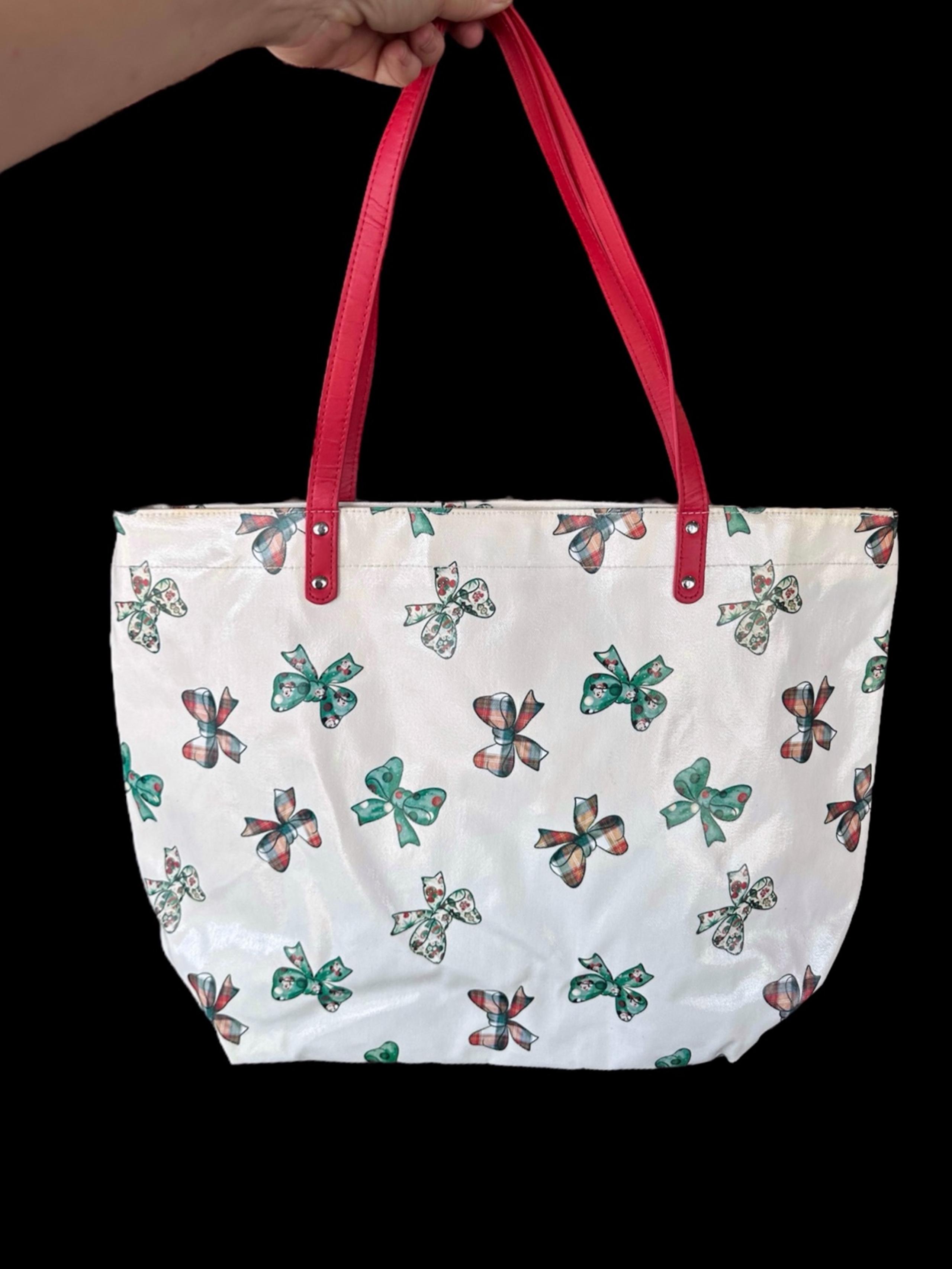 RARE Disney Christmas Shopper Tote As-Is