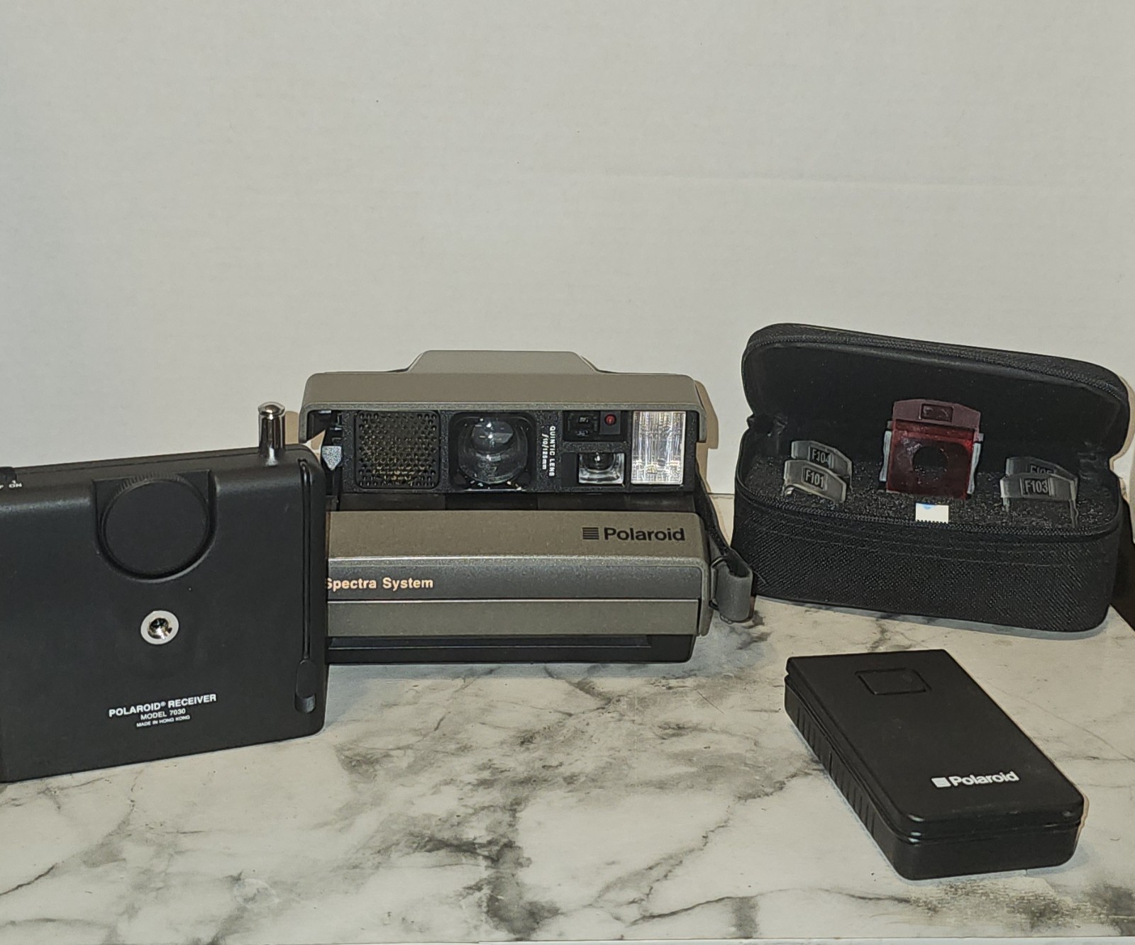 Polaroid Spectra System Instant Camera Black
