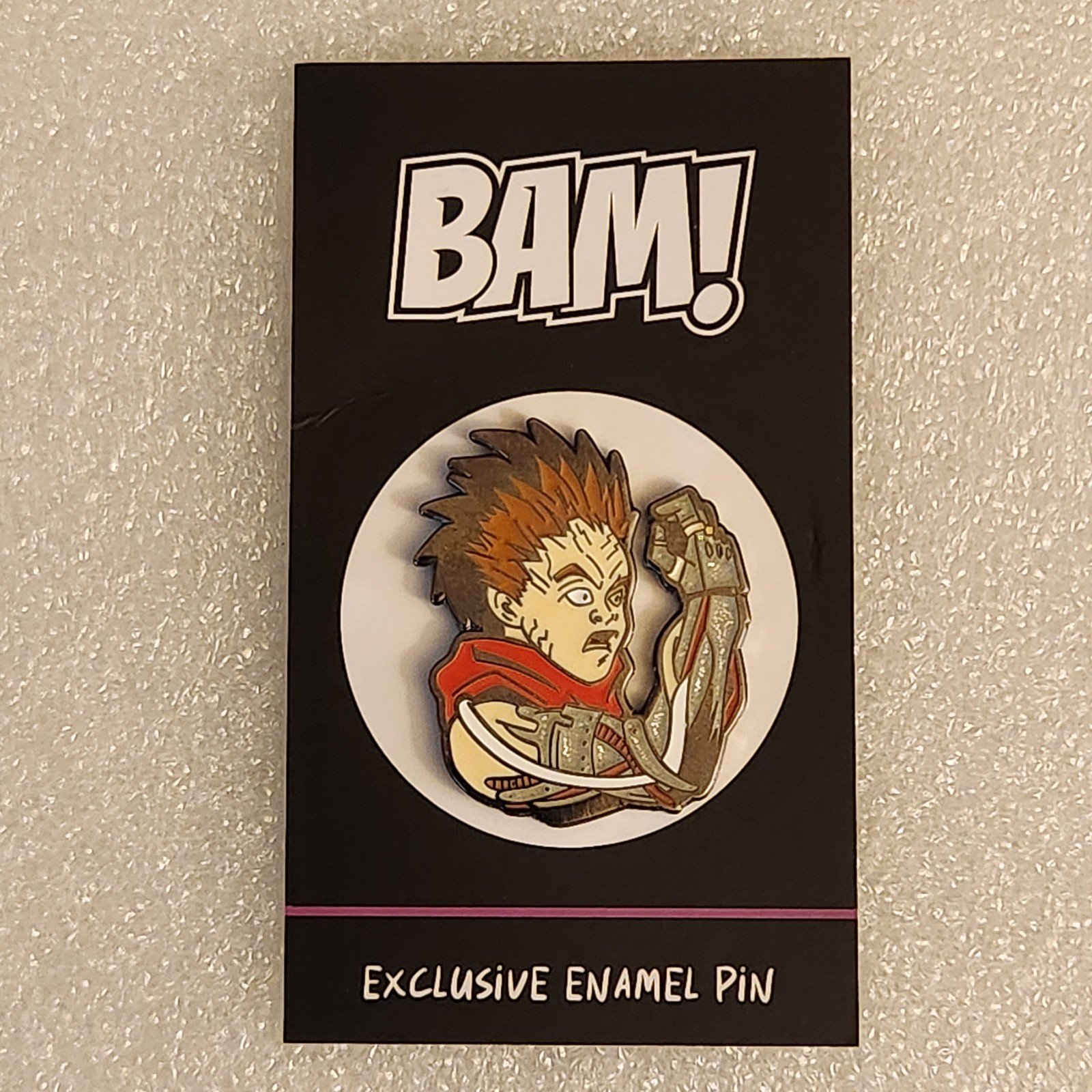AKIRA BAM Anime EXCLUSIVE LE GLITTER ENAMEL PIN 2/99