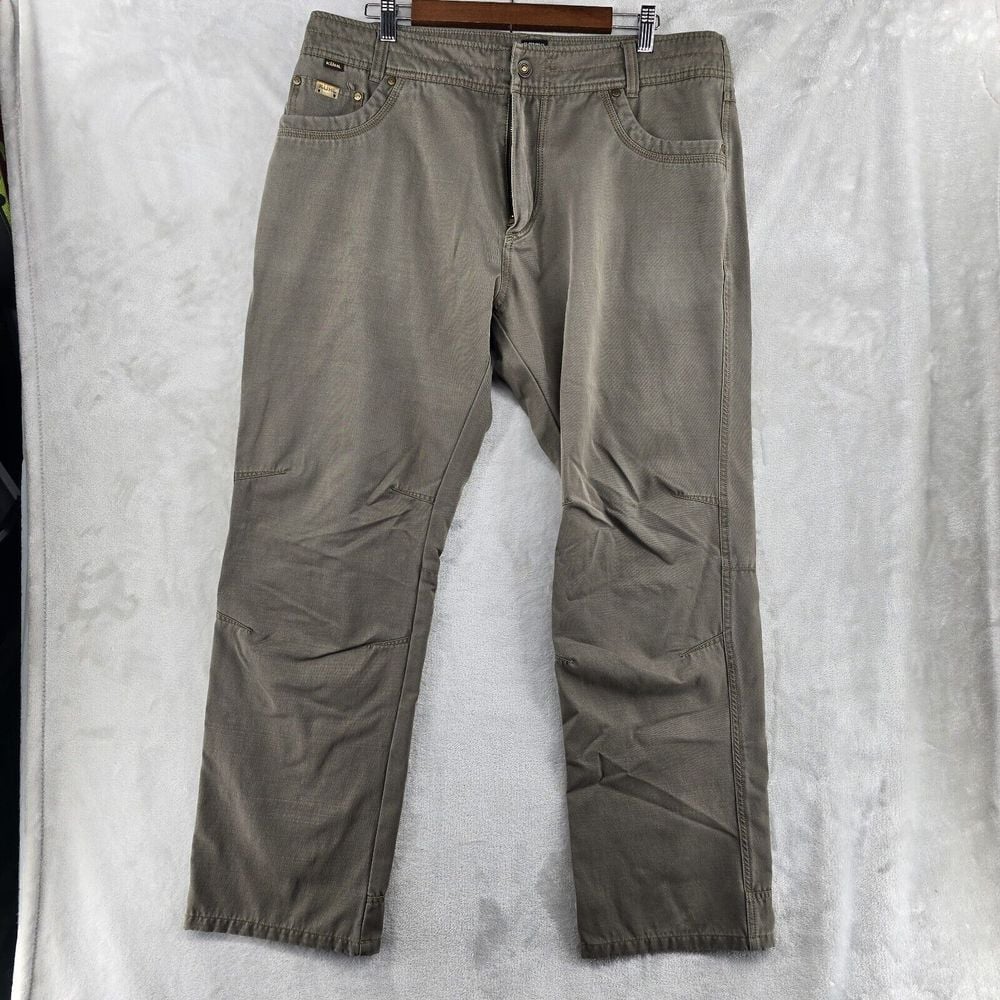 KUHL Pants Mens 38x32 Vintage Patina Dye Hiking Tactical Canvas Lightweight