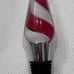 Garcia Art Glass Signed Blown Glass San Antonio Wine Bottle Stopper In Box