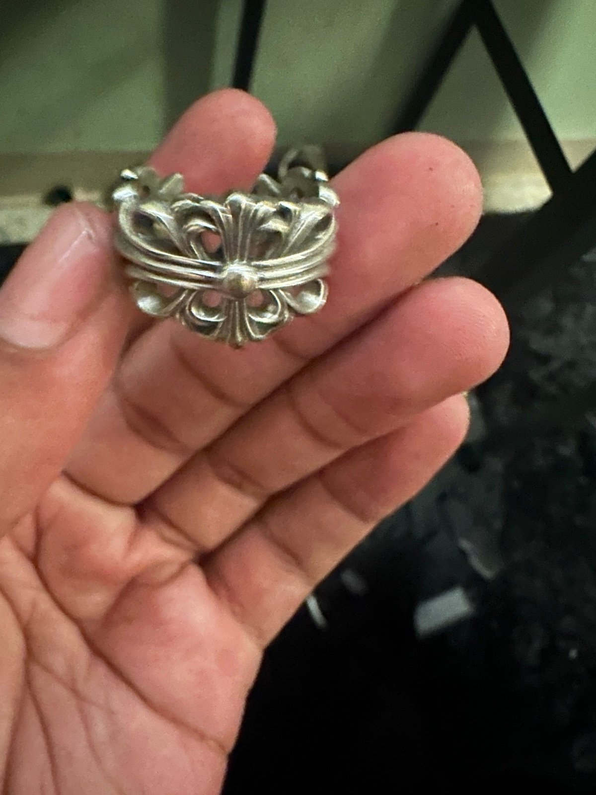 Chrome Hearts Floral Ring