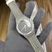NEW✅ LIMITED✅ Swatch CHICKEN RUN White Black Print Silicone Watch SUOW138