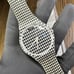 NEW✅ LIMITED✅ Swatch CHICKEN RUN White Black Print Silicone Watch SUOW138