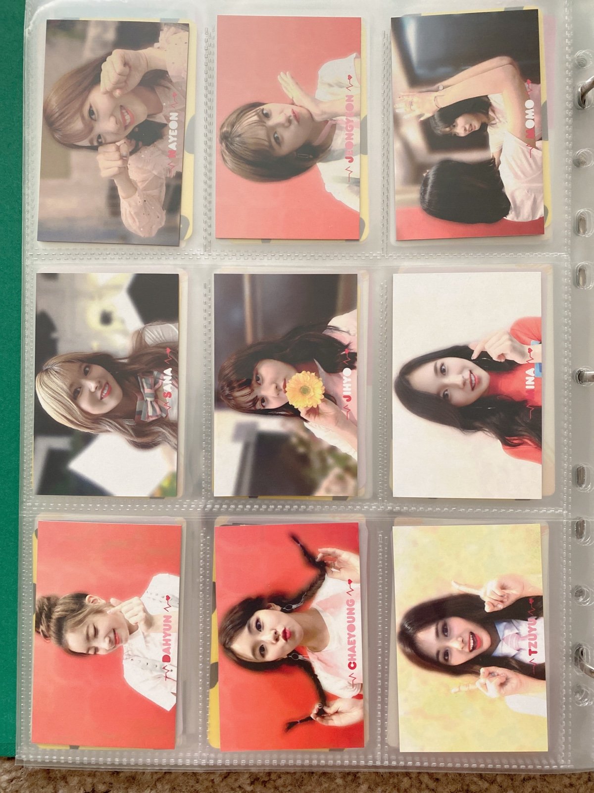TWICE Signal Thailand Photocard Set