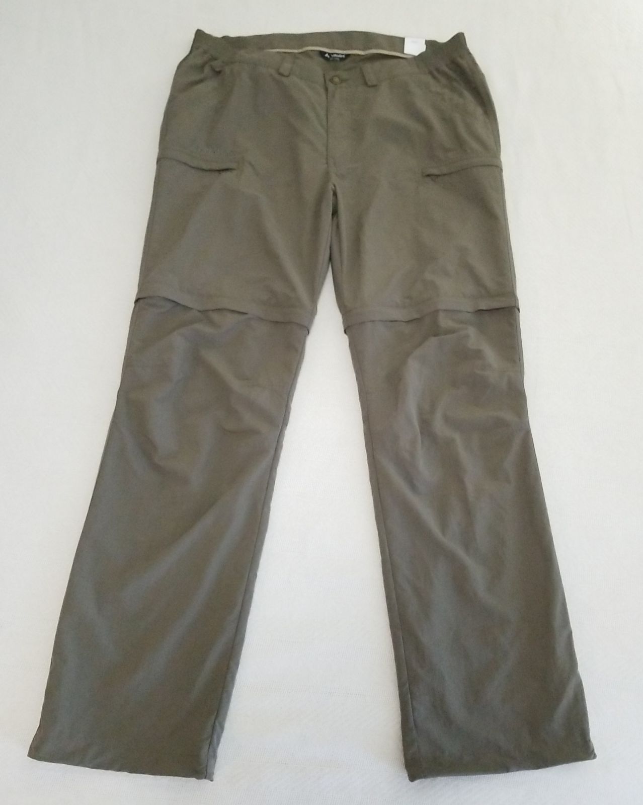 VAUDE MEN'S XXXL FARLEY ZIP OFF PANTS