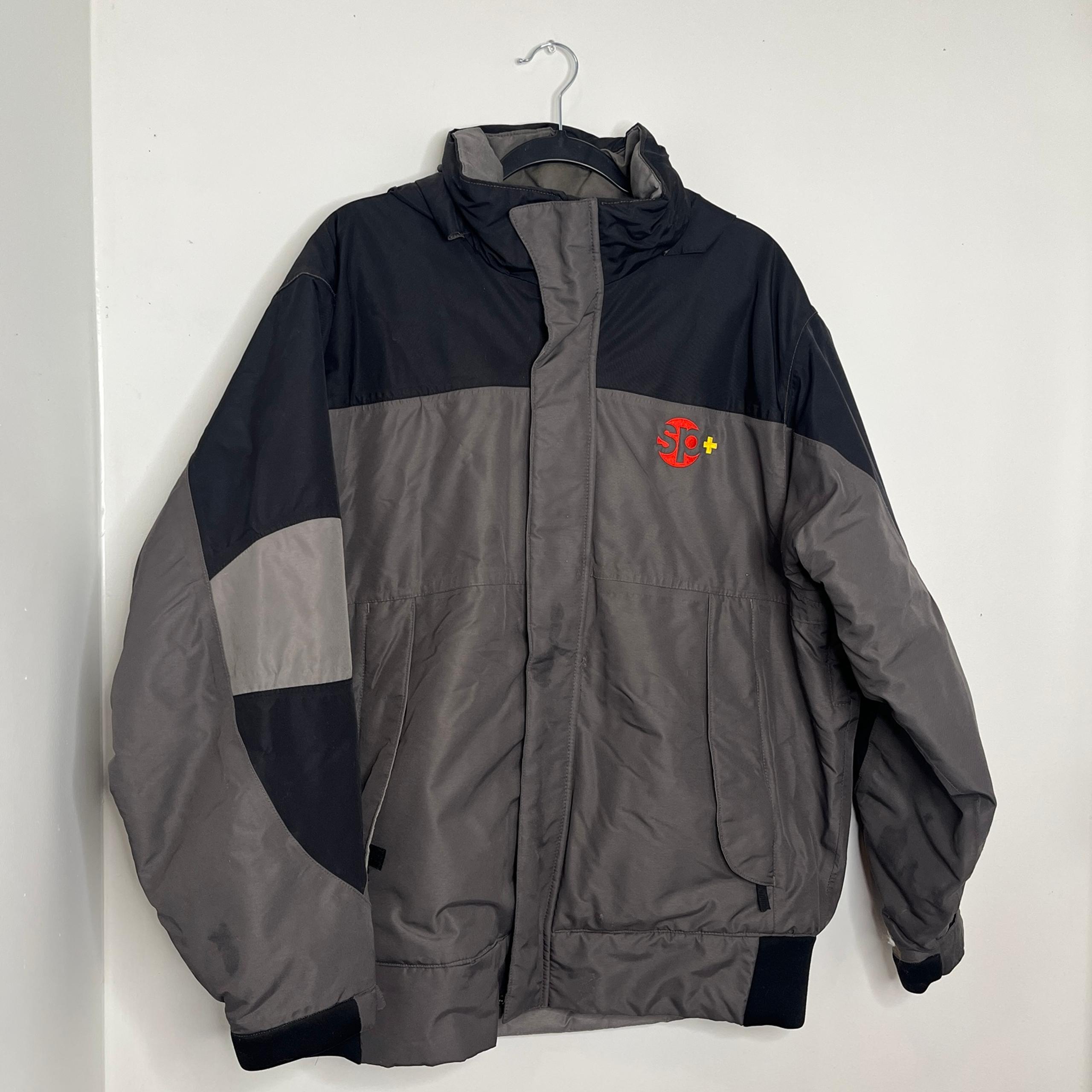 Colorado Clothing Men's Zipper Jacket Size L Black/Gray