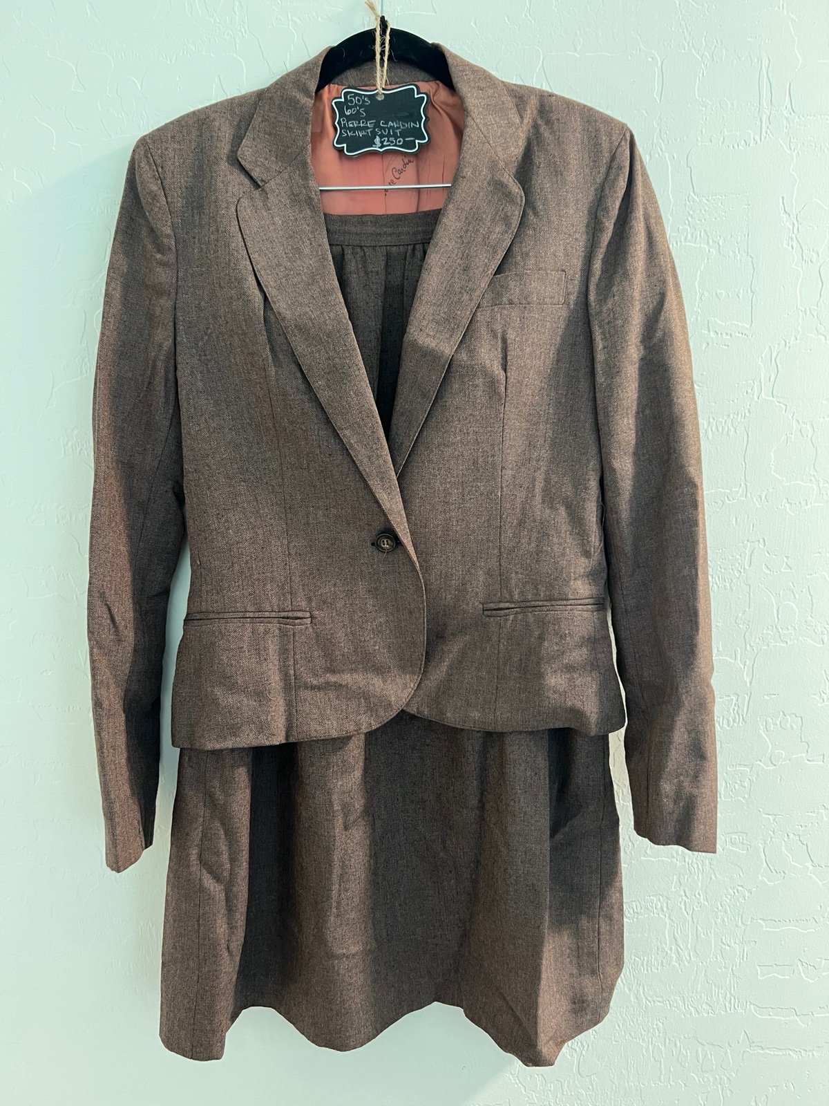 Vintage Pierre Cardin Skirt Suit
