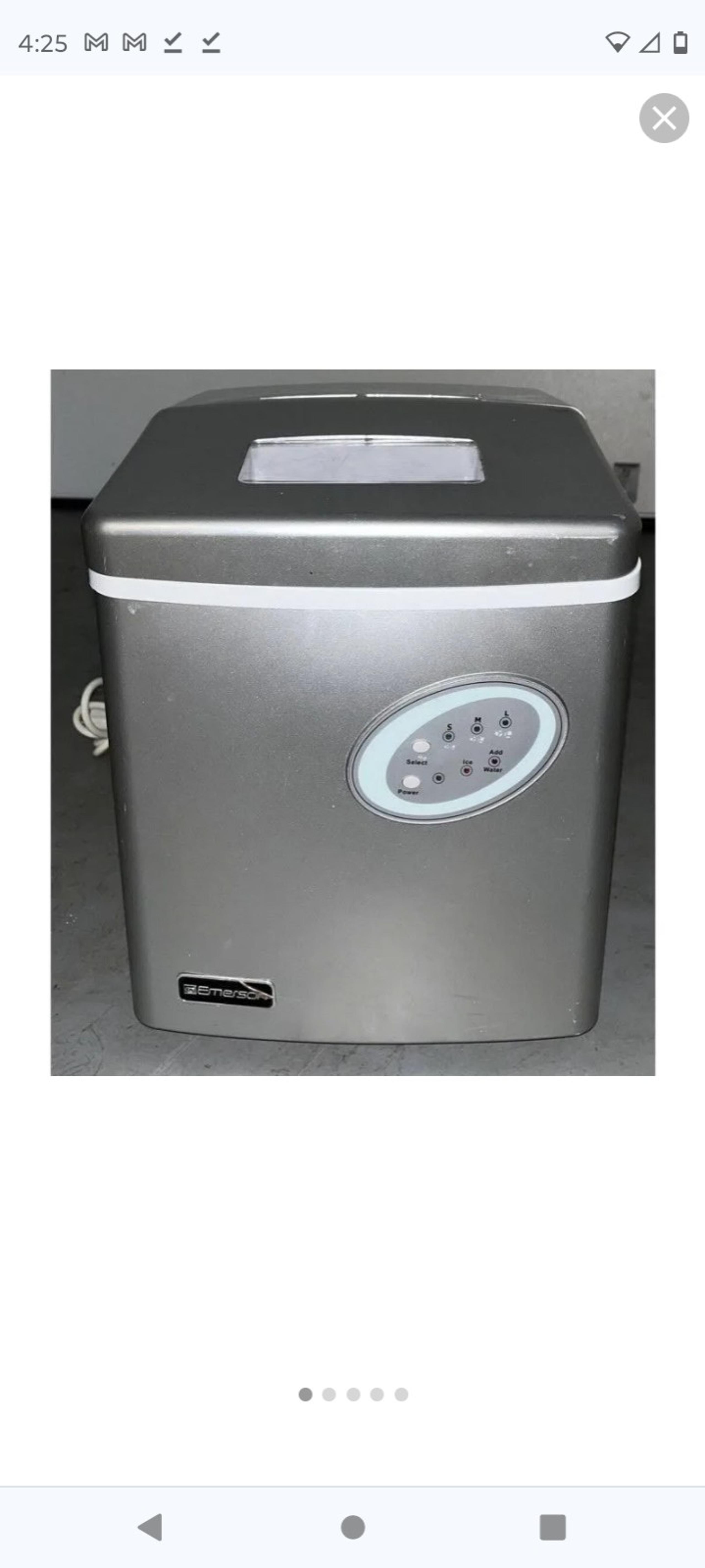 countertop ice maker
