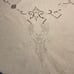 Vintage FABRIC GORGEOUS 72x90 tablecloth SO SPECIAL
