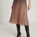 NTW Reiss Marlene Ombré Pleated Midi Skirt