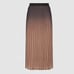 NTW Reiss Marlene Ombré Pleated Midi Skirt