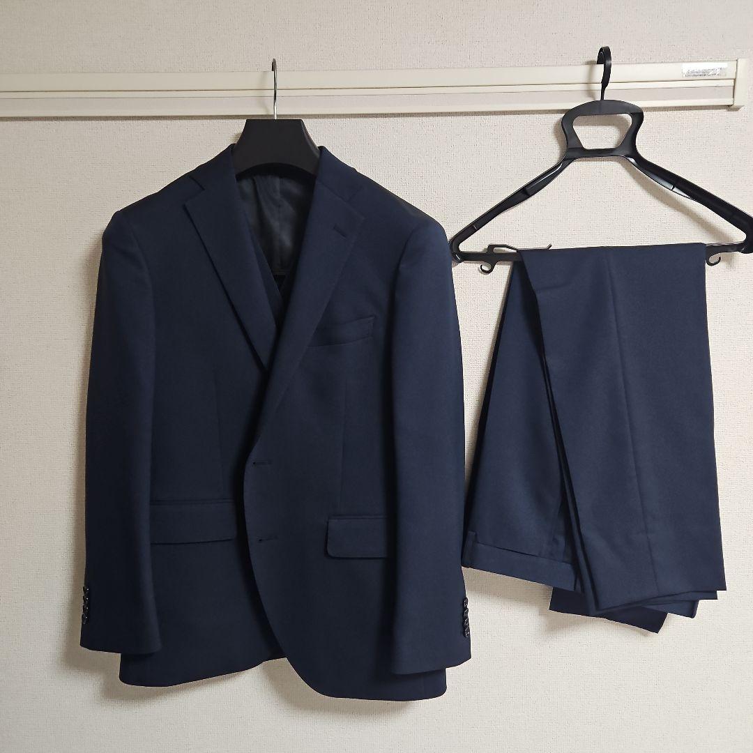 Suit Square Suit Set Navy 3 Piece