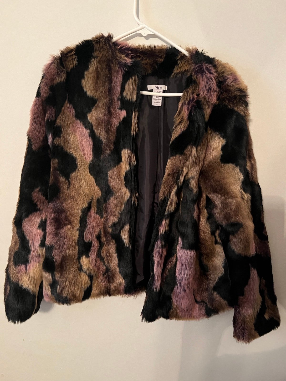 Bar lll fur jacket