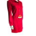 vintage 60s 70s mod Pendleton short mini red wool dress new with tags sz 10