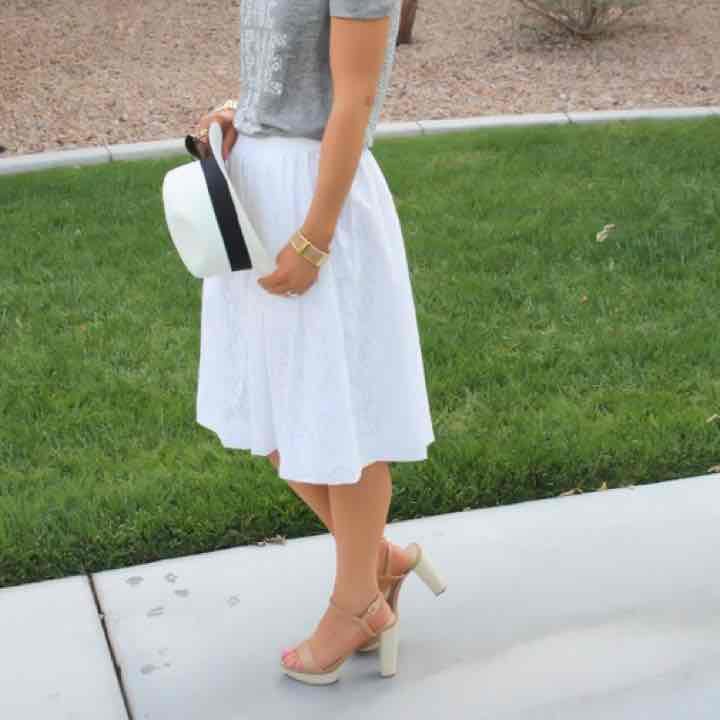 NWT J Crew Midi Skirt Size 6P