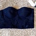 Guess JENNIFER LACE BUSTIER TOP black