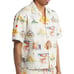 Billionaire Boys Club Globe Trotter Camp Shirt Size XL NWT