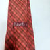 Hermes Red Silk Plaid/Check Pattern 7837 UA Tie