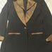 Eva Polini Couture Black & Gold Metallic-blazer