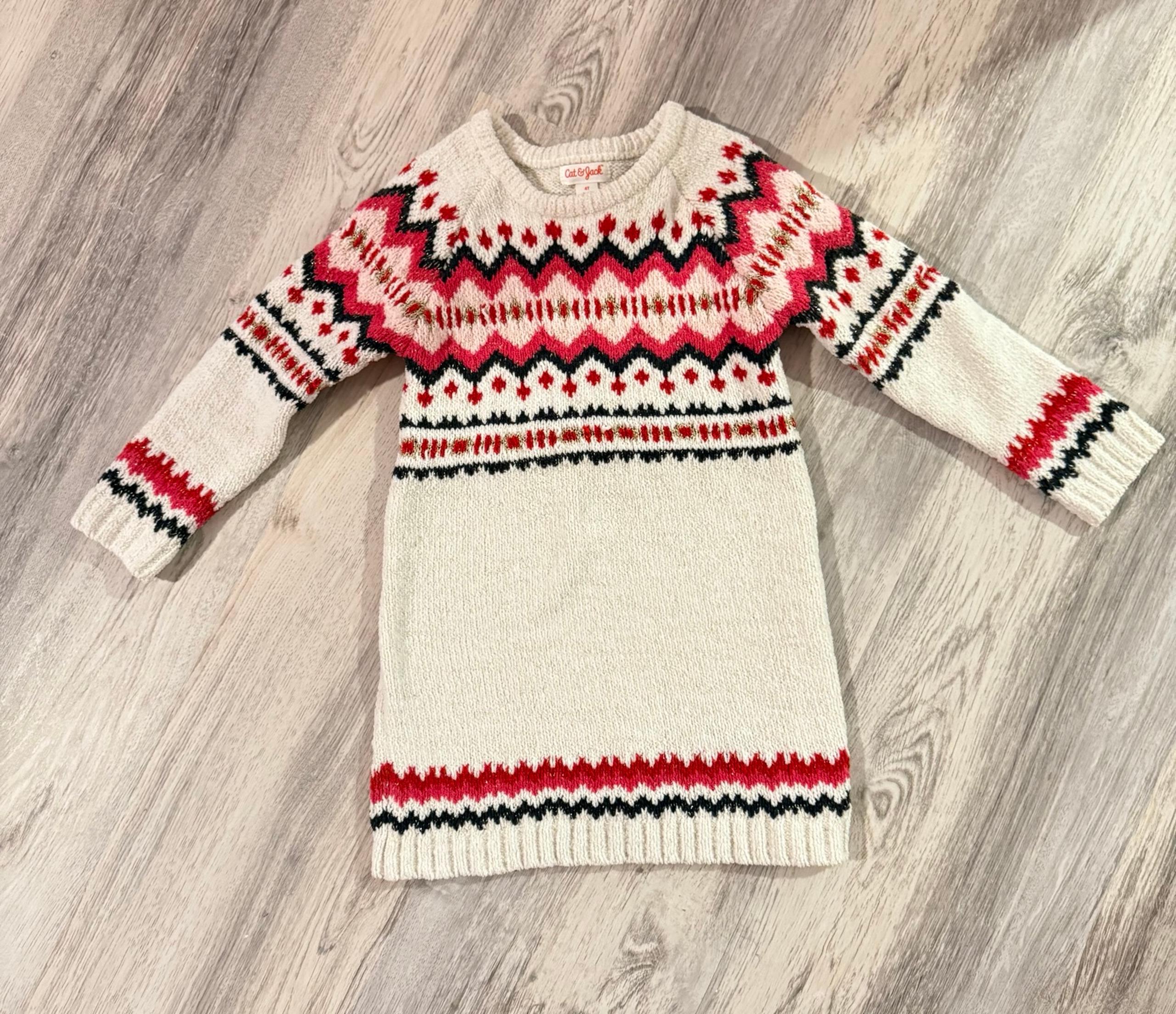 Cat & Jack Sweater Dress 4T
