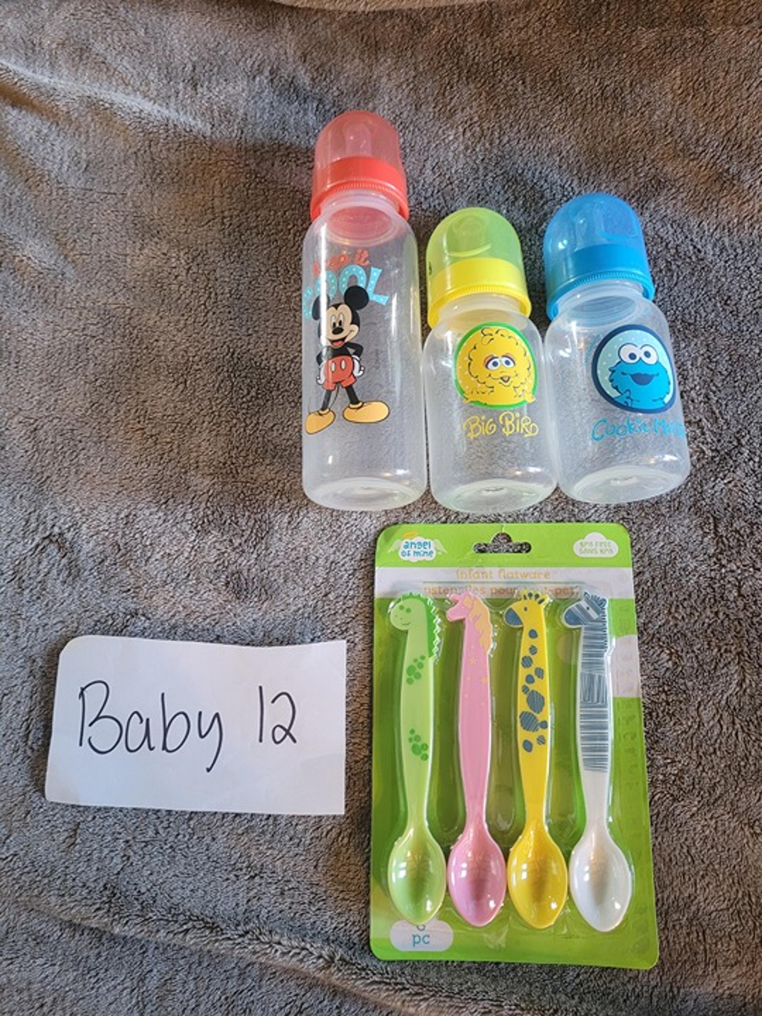 Baby Bottles & Utensils