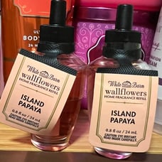 Bath and Body Works wallflower Island papaya fragrance refill