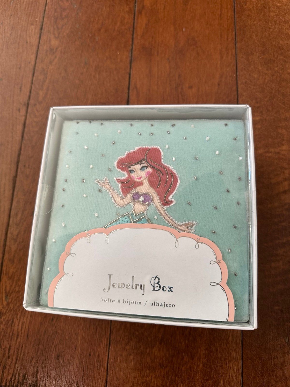 New Pottery Barn Disney Princess Jewelry Box - Ariel