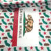 RHOBACK California Republic State Novelty Print Short Sleeve Golf Polo XXL