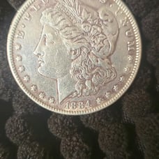 Morgan Silver Dollar 1884 great condition