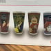 Disney Store Beauty and the Beast Drinking Glass Set 4 pc 16oz Oh My Disney