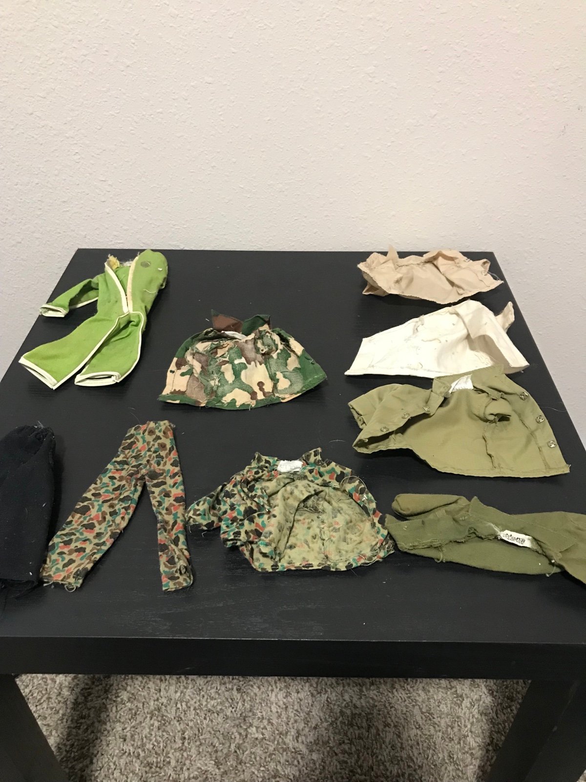 Vintage G.I. Joe & Planet of the Apes action figure clothes