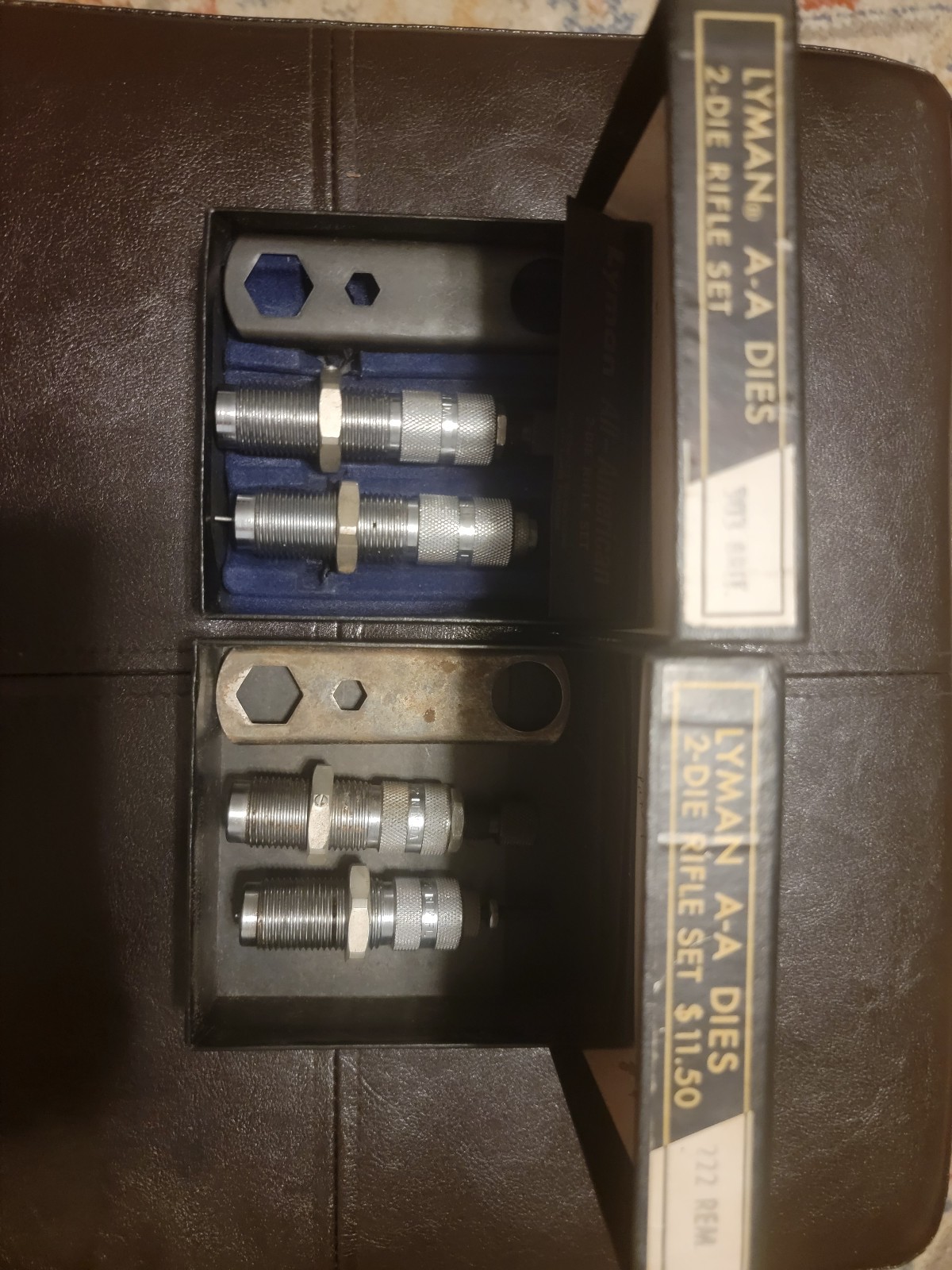 Lyman All American Reloading Dies 303 Brit & 222 Rem