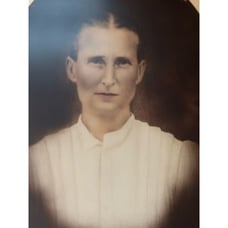 Hand Tinted Framed Photograph Woman Tennessee 19x15 w Frame