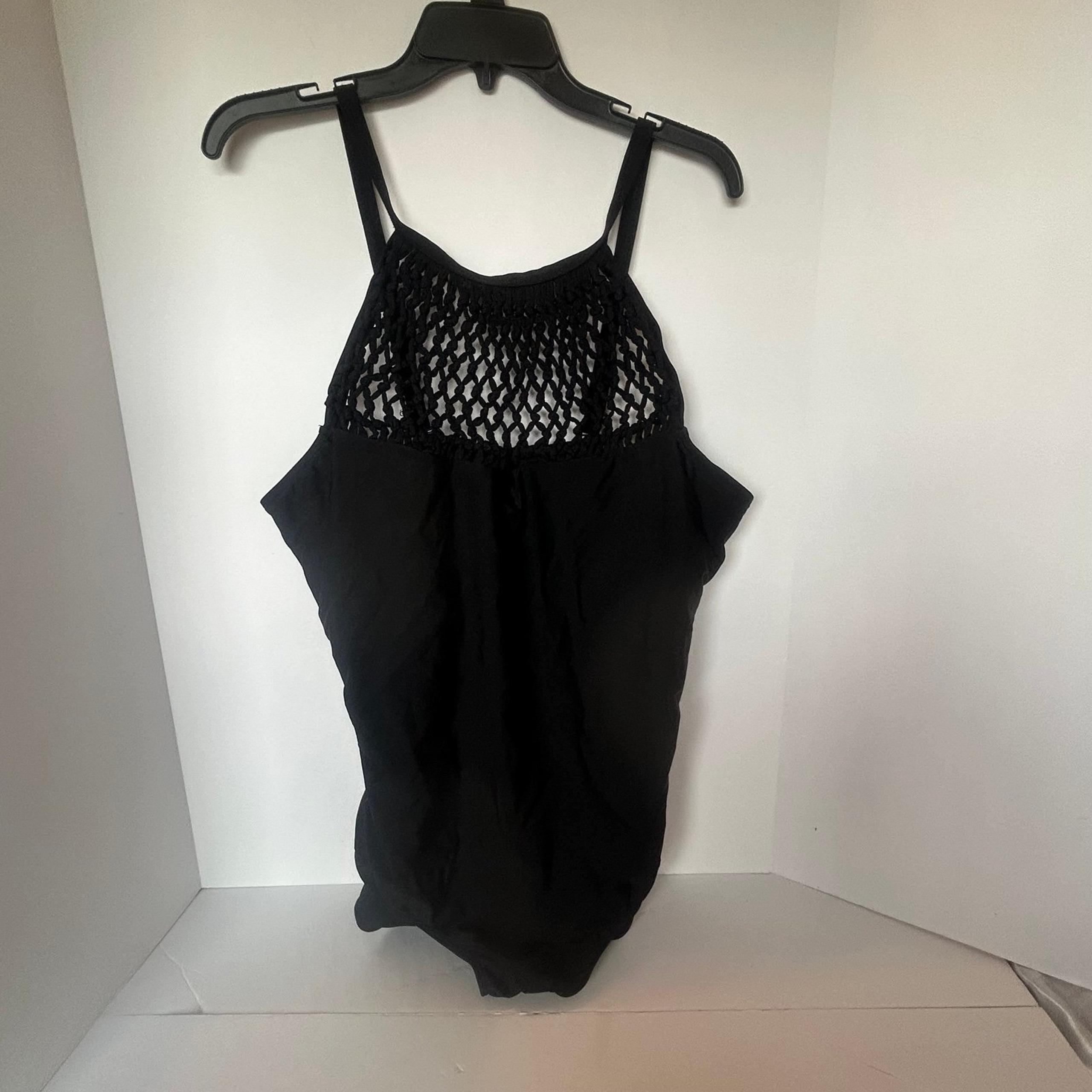 Marilyn Monroe Women's Black One Piece Bathing Suit  Size 3X