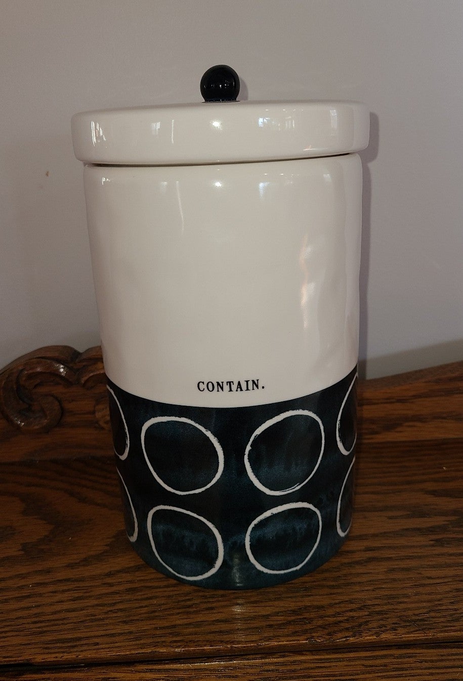 Rae Dunn canister