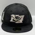 New Hampshire Fisher Cats GITD Metallic Black Tonal Camo New Era 59fifty 7 1/2