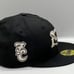 New Hampshire Fisher Cats GITD Metallic Black Tonal Camo New Era 59fifty 7 1/2