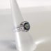 Simulated Blue Mystic Topaz Ring Size 5-3/4
