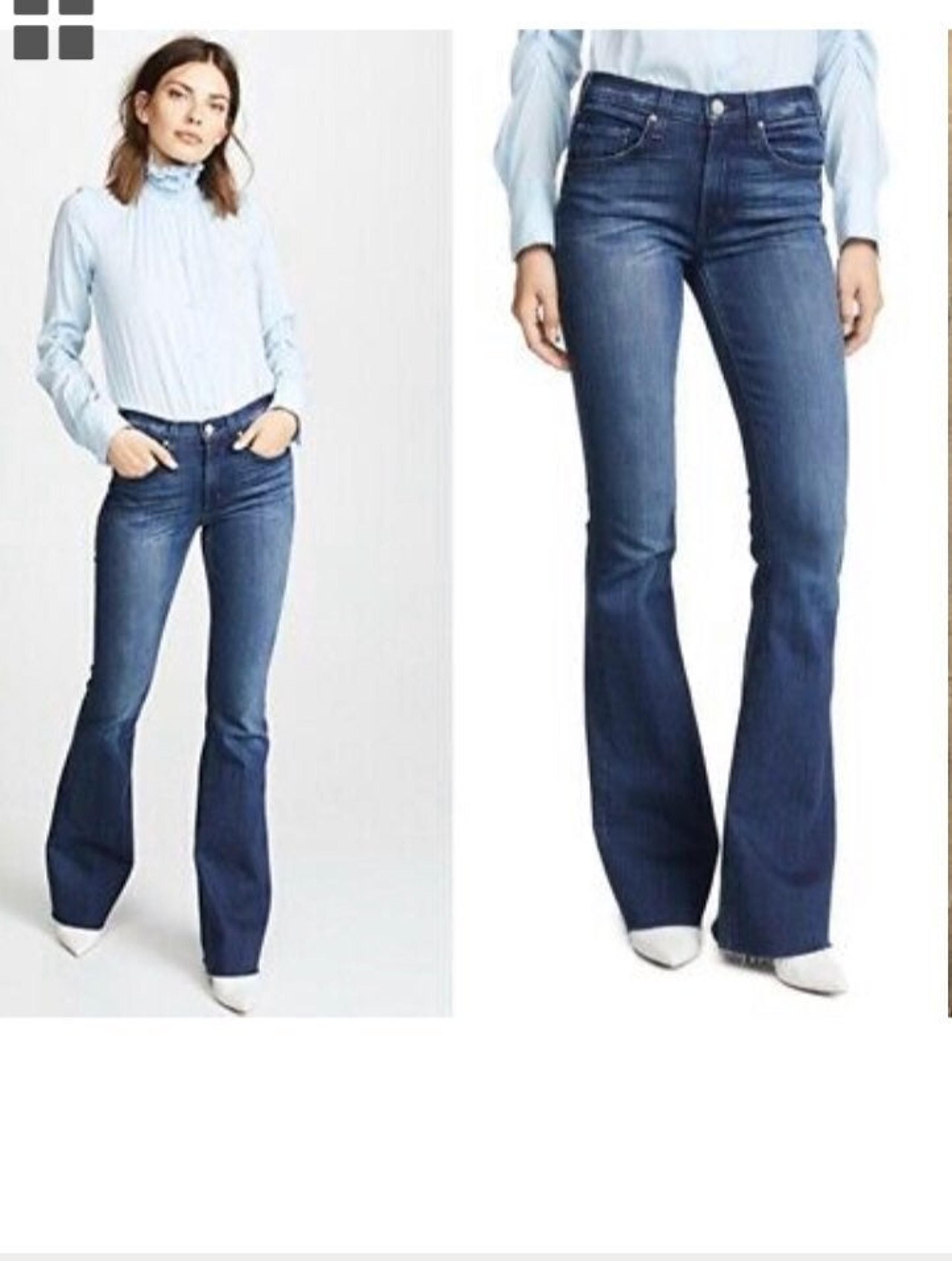 Mcguire Majorelle Flare Jean Size 24