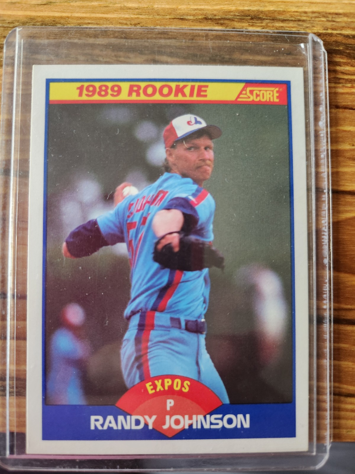 Score baseball cards