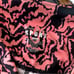 Nicole Miller NWT High Waisted Printed Side Pocket Active Workout Leggings Large