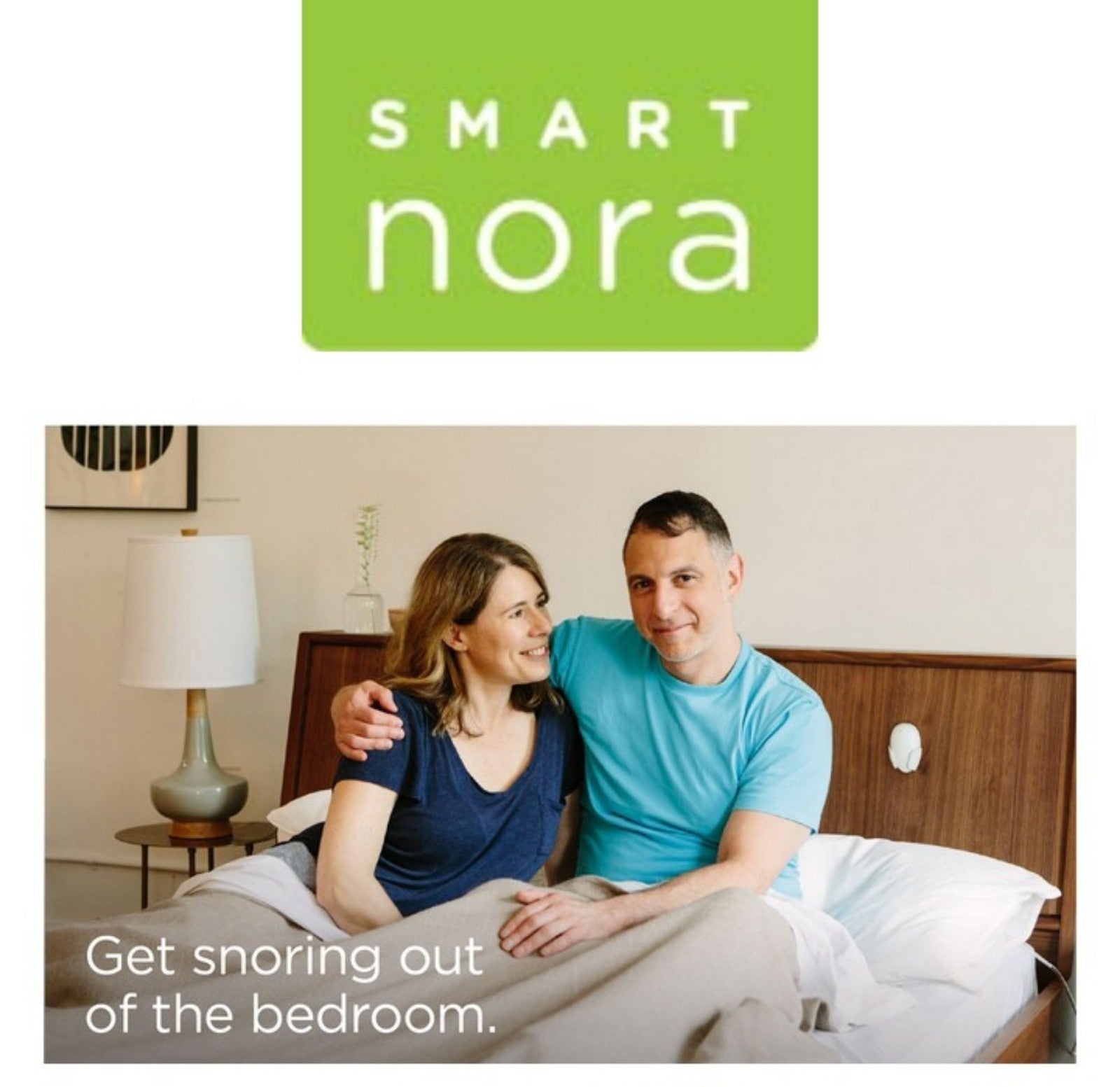 Smart Nora Contact-free Effective Solution, Stop Snoring, Works with any pillow