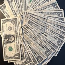 Star Replacement Notes - lot of 50 1 bills - many lots available, circulated