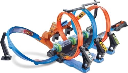 Hot Wheels Corkscrew crash track set